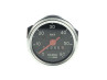 Speedometer kilometer 48mm 60km/h VDO replica black with Puch logo thumb extra