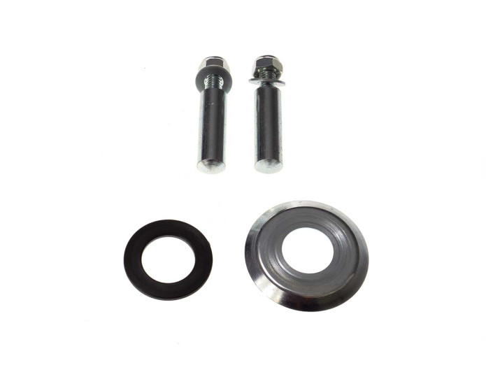 Pedal crank shaft Puch Maxi 230mm 26 tooth with cranks and pedals (longer)