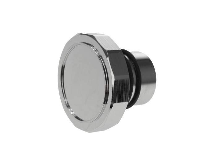 Puch Maxi fuel cap Aluminium polished