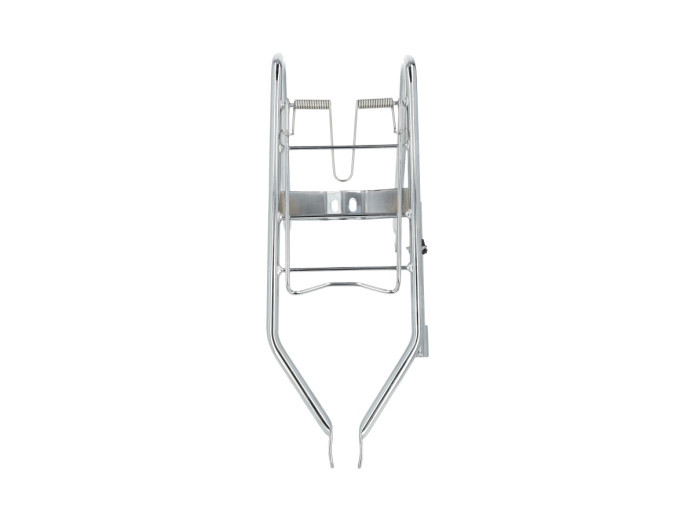 Luggage carrier rear carrier Puch Maxi N / K chrome with swing arm lock holder