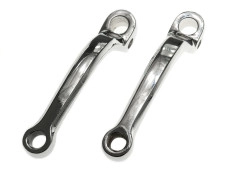 Pedal arm Puch Maxi chrome left / right set short universal 125mm