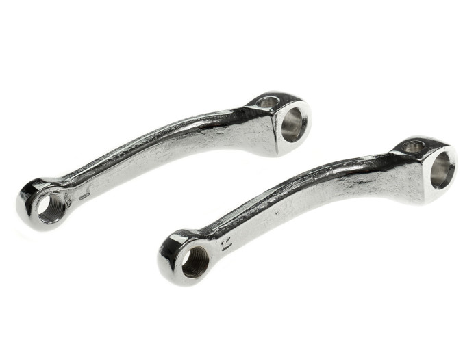 Pedal arm Puch Maxi S / N set short universal 125mm chrome