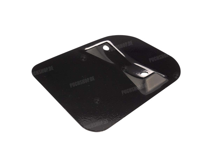 Licence plate holder universal steel with radius for mudguard mounting 