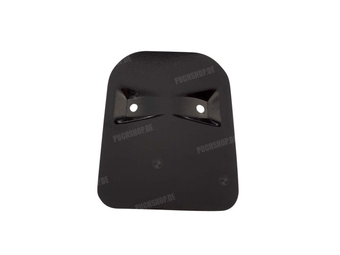 Licence plate holder universal steel with radius for mudguard mounting 
