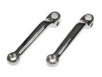 Pedal arm Puch MS50 set chrome A-quality