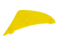 Voorspatbord plaatje met Puch Logo bromfiets model "sport" geel 