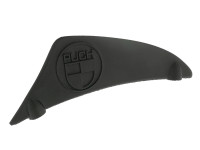 Front fender plate black with Puch Logo model "sport"