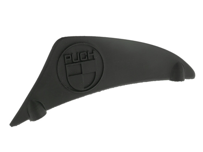 Front fender plate with Puch Logo model "sport" black 