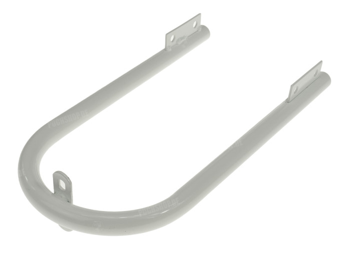 Front fork stabilizer bracket Puch Maxi as original new model / EBR gloss white Front fork stabilizer bracket Puch Maxi as original new model / EBR gloss white