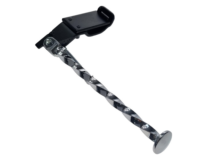 Seitenständer Puch Maxi S 21cm Kurz Chrom Twist gedreht