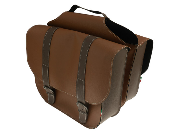Luggage carrier rear carrier bags Easy brown 