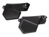 Side cover set Puch Rider Macho 2-speed / Maxi / Gilera Citta / universal black thumb extra