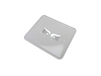 Kentekenplaathouder, 2 stuks, premium kwaliteit, 100% roestvrij staal, goud gepolijst, voor 46 cm, kentekenplaat van de afmetingen 460 mm x 110 mm, kentekenplaathouder, INOX V2A roestvrij staal