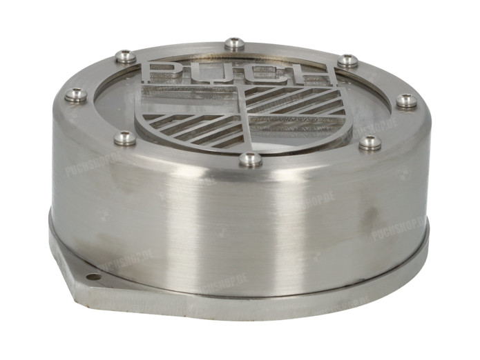 Puch Electrisch Vliegwieldeksel RVS Vliegwieldeksel Puch Maxi E50 / Z50 / ZA50 RVS