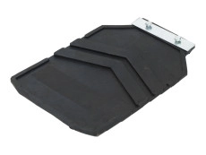 Mud flap heavy duty black universal