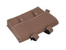 Luggage carrier rear carrier bag Easy brown