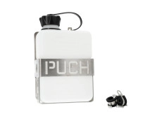 Bagagedrager achterdrager Puch Maxi N / K houder met FuelFriend jerrycan wit 