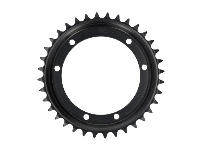 Rear sprocket Puch Maxi S / N / X30 automatic 36 tooth black