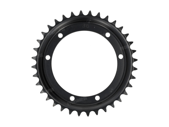 Kettenrad Puch Maxi S / N / X30 Automat 36 Zähne Schwarz Kettenrad Puch Maxi S / N / X30 Automat 36 Zähne Schwarz