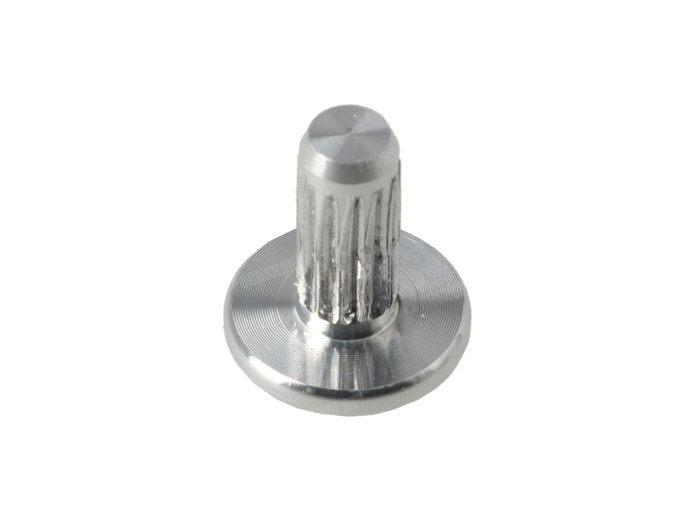 Front fork steering lock notch nail 4x10mm aluminium