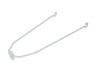 Puch Bodywork Front mudguard bracket Chrom twist Front fender bracket bottom Puch Maxi S / N 17 inch 30.5cm twist