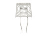 Bagagedrager achterdrager Puch Maxi S geborsteld RVS met logo Bagagedrager achterdrager Puch Maxi S geborsteld RVS met logo