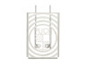Bagagedrager achterdrager Puch Maxi S geborsteld RVS met logo Bagagedrager achterdrager Puch Maxi S geborsteld RVS met logo