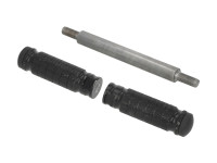Voetsteun Puch Maxi S / 2-speed CLAW aluminium zwart