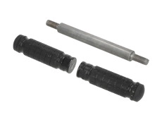 Voetsteun Puch Maxi S / 2-speed CLAW aluminium zwart