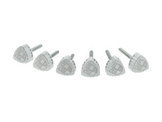 Zijkap bout zilver Puch Maxi S Fast Arrow CNC (set van 6 stuks) Zijkap bout zilver Puch Maxi S Fast Arrow CNC (set van 6 stuks)