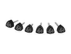 Seitenverkleidung Schraube Schwarz Puch Maxi S Fast Arrow CNC (Satz von 6 Stück) Seitenverkleidung Schraube Schwarz Puch Maxi S Fast Arrow CNC (Satz von 6 Stück)