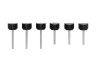 Zijkap bout zwart Puch Maxi S Fast Arrow CNC (set van 6 stuks)