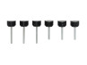 Puch Mounting parts Sidecover bolts kit 6 pieces. black Maxi S Fast Arrow CNC Side cover bolt black Puch Maxi S Fast Arrow CNC (set of 6-pieces)