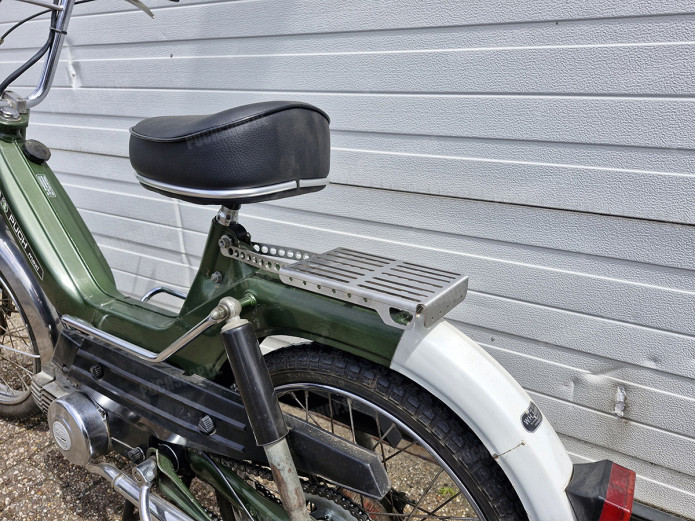 Luggage carrier rear Puch Maxi S Brushed Stainless Steel