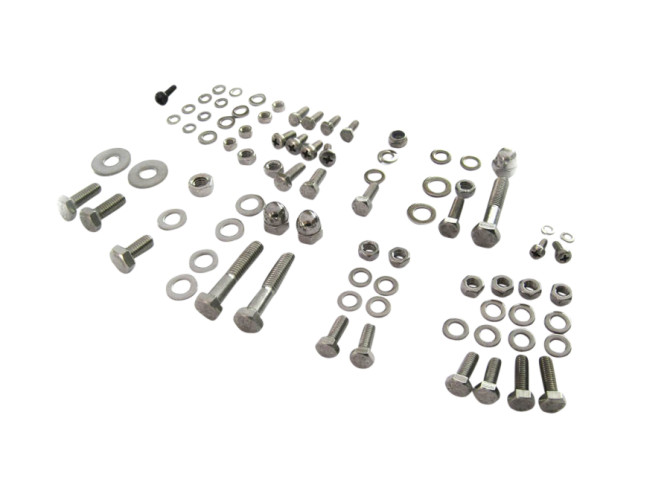 Bouten en moerenset Puch Maxi N / K RVS product