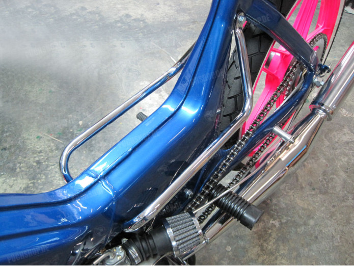Frame bracket Puch Maxi N / K chrome
