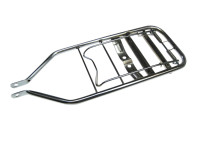 Luggage carrier Puch Maxi S rear chrome with lock holder