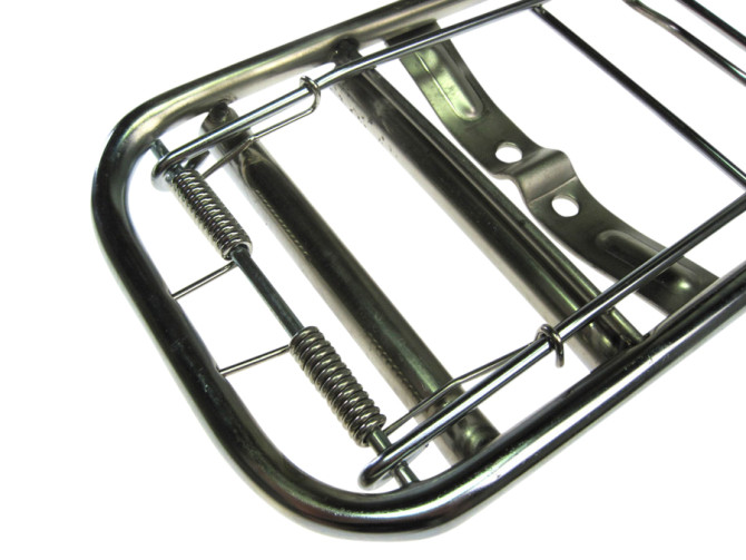 Luggage carrier Puch Maxi S rear chrome with lock holder product