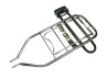 Luggage carrier rear Puch Maxi S chrome with lock holder