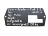 Typetag Puch Maxi N metal thumb extra