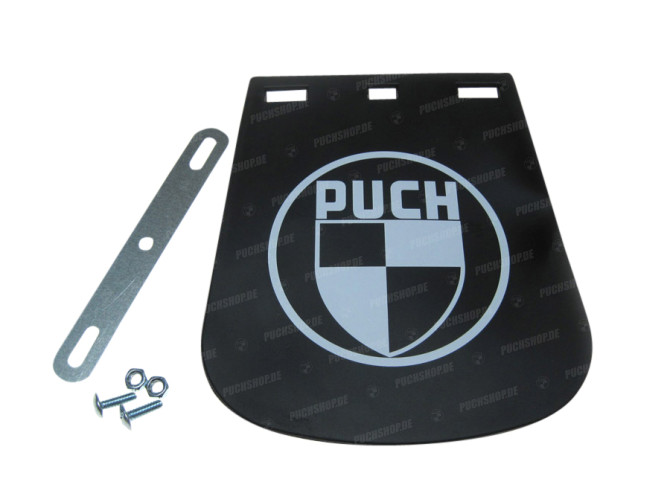 Mudflap universal 14.5x16.5 with Puch logo 1