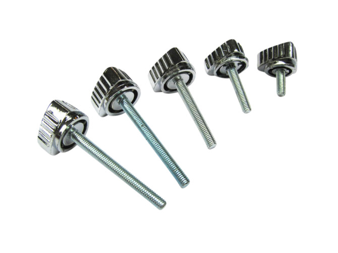 Side cover bolt chrome Puch Maxi N / K set (5-pieces) product