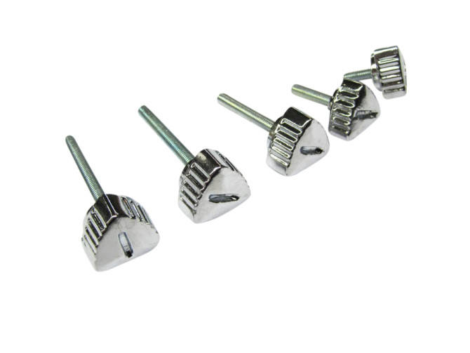 Side cover bolt chrome Puch Maxi N / K set (5-pieces) product