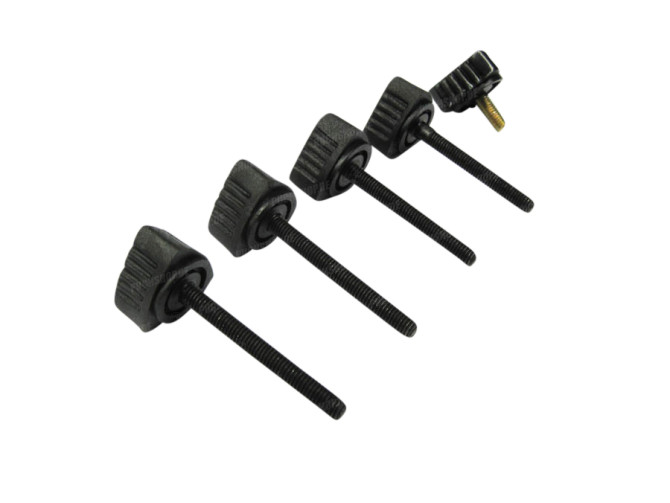 Side cover bolts black Puch Maxi N (5-pieces) main