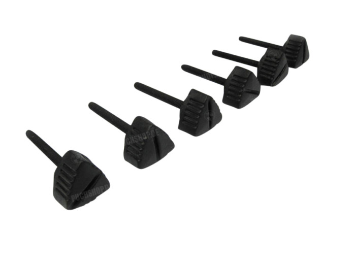 Side cover bolt black Puch Maxi S (set of 6-pieces)