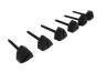 Side cover bolts black Puch Maxi S (6-pieces) thumb extra