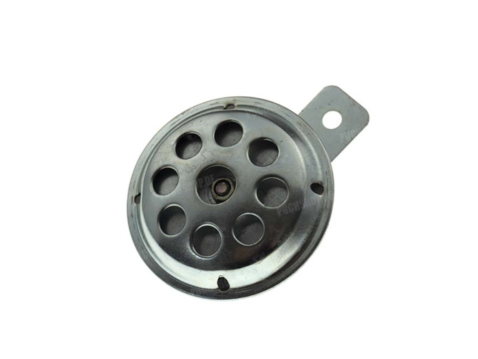 Horn 6V DC 70mm direct current galvanized model with holes