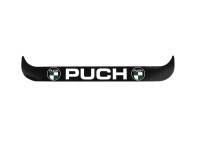 Kentekenplaathouder sticker vierkant Puch logo 