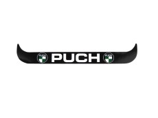 Nummernschildhalter Aufkleber quadratisch Puch Logo (NUR NL)