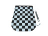 Puch Various frame parts Mudflap universal with black-white checkered Mudflap Puch universal with black / white checkered